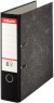 Ordner A4 "Standard" met hefboom en rug van 75mm, in karton - Zwart gewolkt