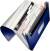 Projectmap A4 "Style" harmonicamap met 6 vakken, in PP - Titaniumblauw