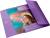 Elastomap A4 "Colour'Breeze" met 3 kleppen en elastieken, PP - Lavendel