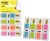 Index "Smal" 11.9x43.1mm, 35 tabs per kleur, 4 kleuren op dispenser (Blister)