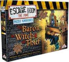 Jeu: Escape Room "The Baron, the Witch & the thief" 16+ ans, 1-2 joueurs (NL)