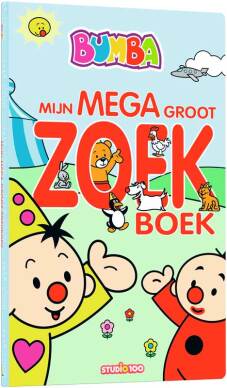 Livre "Mijn megagroot zoekboek" 450x280mm - Néerlandais