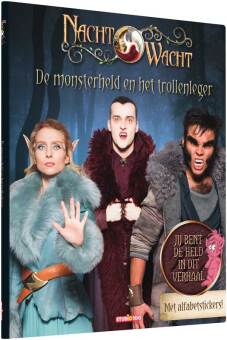 Livre "De monsterheld en het trollenleger" 240x300mm, en Néerlandais