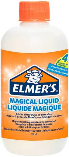 Activateur de slime "Magical Liquid" bouteille de 259ml - Transparent