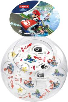 Ruban de correction "Mini Pocket Mouse" présentoir de 40 pièces - Mario Kart
