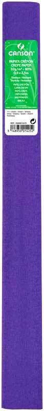 Crêpepapier 2.50x0.50m, 32g/m², elasticiteit: 60% - Violet
