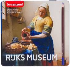 Kleurpotlood "Rijks Museum" set met 24 stuks - Het Melkmeisje
