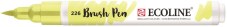 Brush Pen "Ecoline" waterverf - Pastel Yellow n° 226