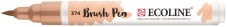 Brush Pen "Ecoline" waterverf - Pink Beige n° 374