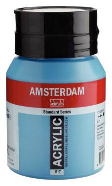 Acrylverf "Amsterdam" pot van 500ml - Koningsblauw n° 517