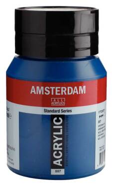 Acrylverf "Amsterdam" pot van 500ml - Groenblauw n° 557