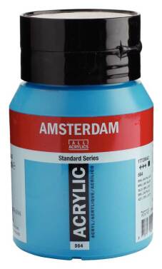 Acrylverf "Amsterdam" pot van 500ml - Briljantblauw n° 564