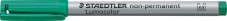 OHP-marker "Lumocolor" non-permanent, medium 1.0mm - Groen