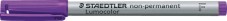 OHP-marker "Lumocolor" non-permanent, fijn 0.6mm - Paars