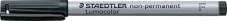 OHP-marker "Lumocolor" non-permanent, fijn 0.6mm - Zwart