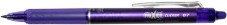 Roller "Frixion Clicker" 0.7mm avec grip ergonomique - Violet