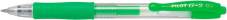 Roller gel "G-2" 0.7mm, retractable - Neon Vert